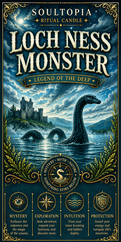 SoulTopia 7 Day Ritual Candle – Loch Ness Monster