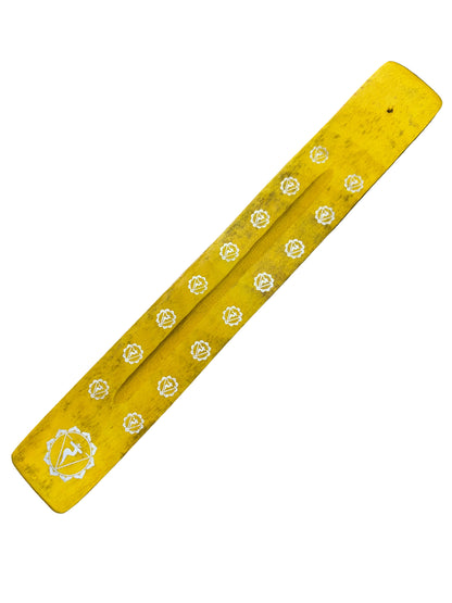 Chakra Colored Wooden Incense Holder