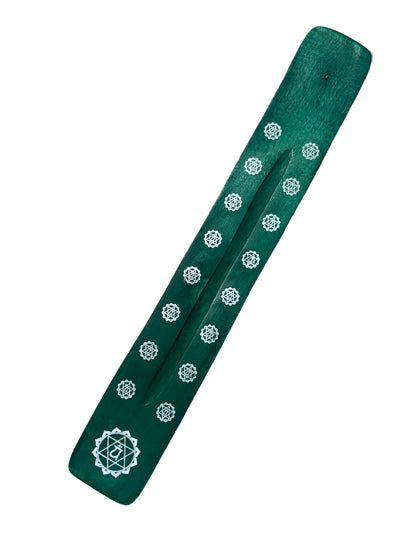 Chakra Colored Wooden Incense Holder