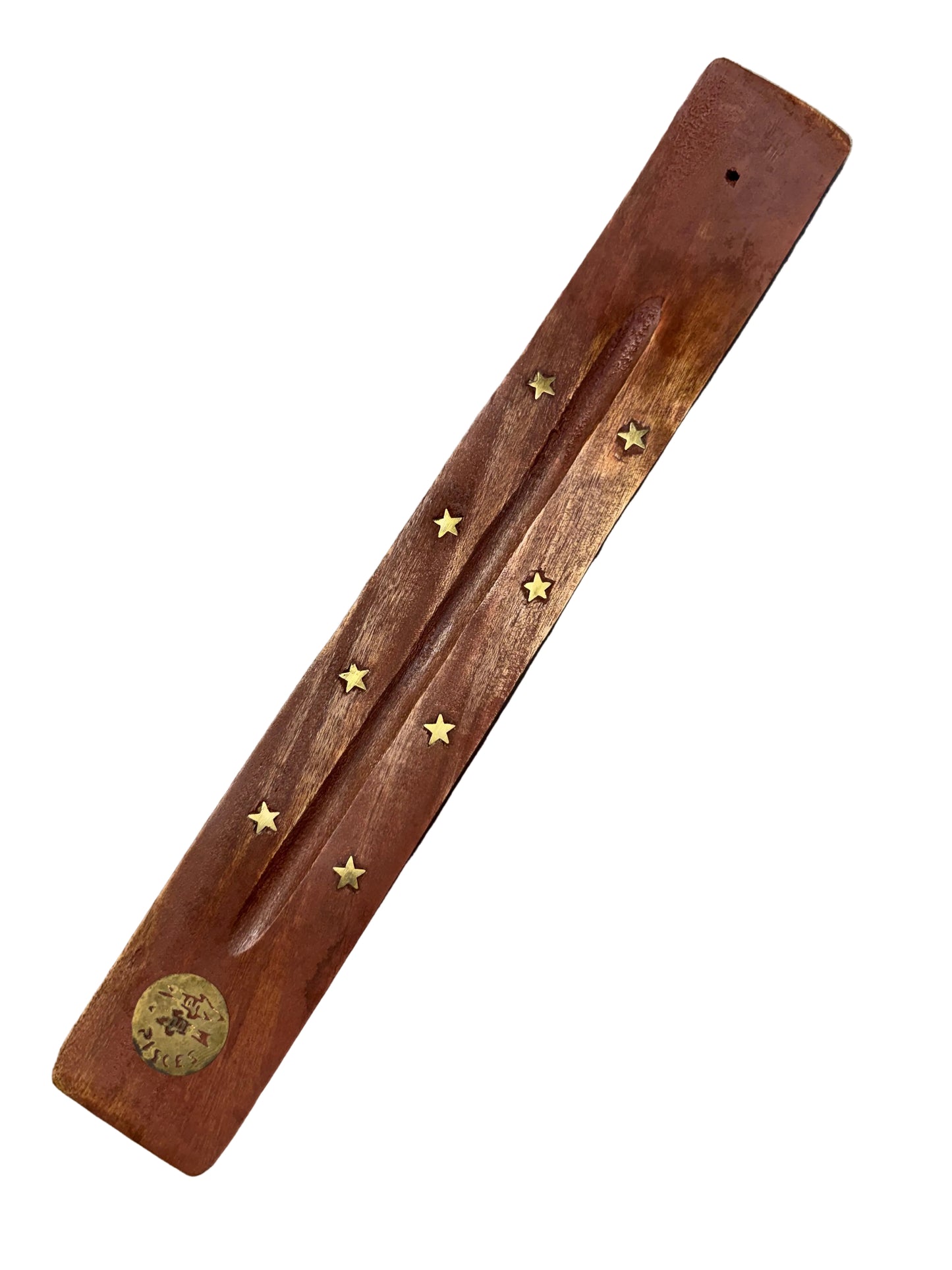 Wooden Incense Holder -  Astrological