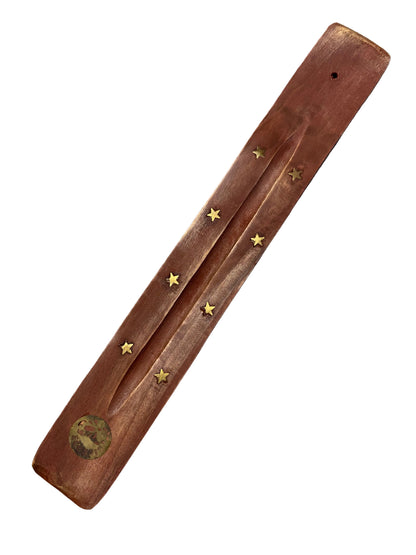 Wooden Incense Holder -  Astrological