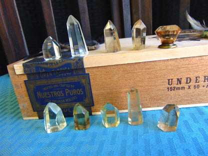 Natural Citrine Tower Point