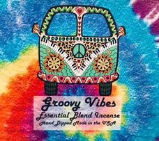 Groovy Vibes Essential Blend Incense (16 Sticks)