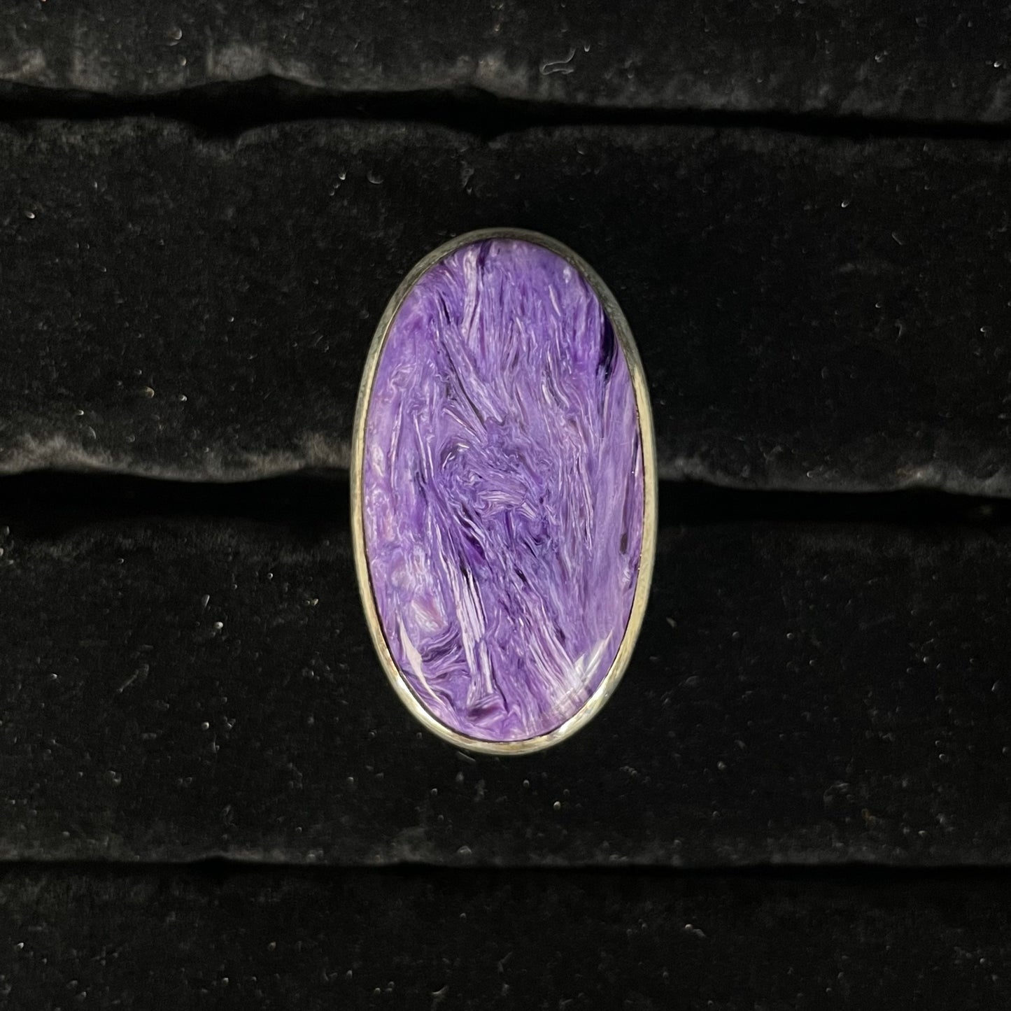 Charoite Ring (Oval / Round)