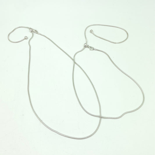 Sterling Silver Adjustable Necklace