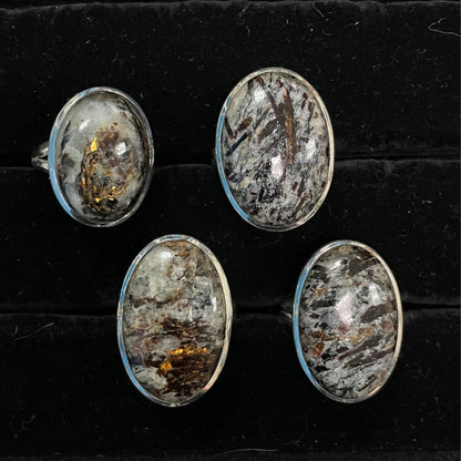 Astrophyllite Ring (Oval)
