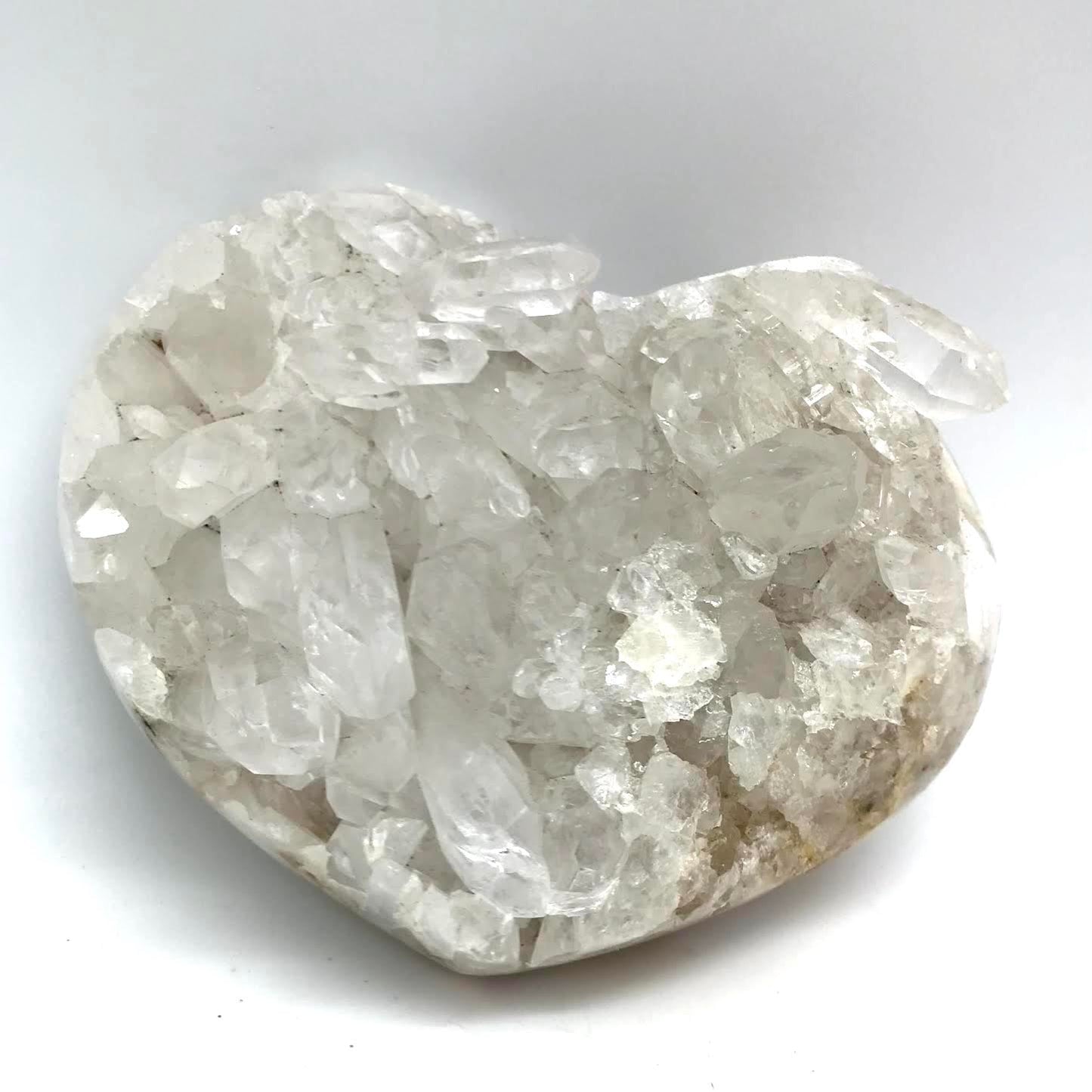 Quartz Heart With Points