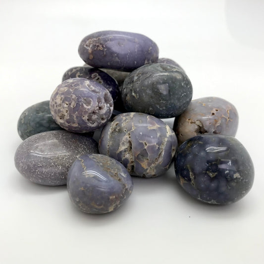 Agate, Grape (Tumbled)