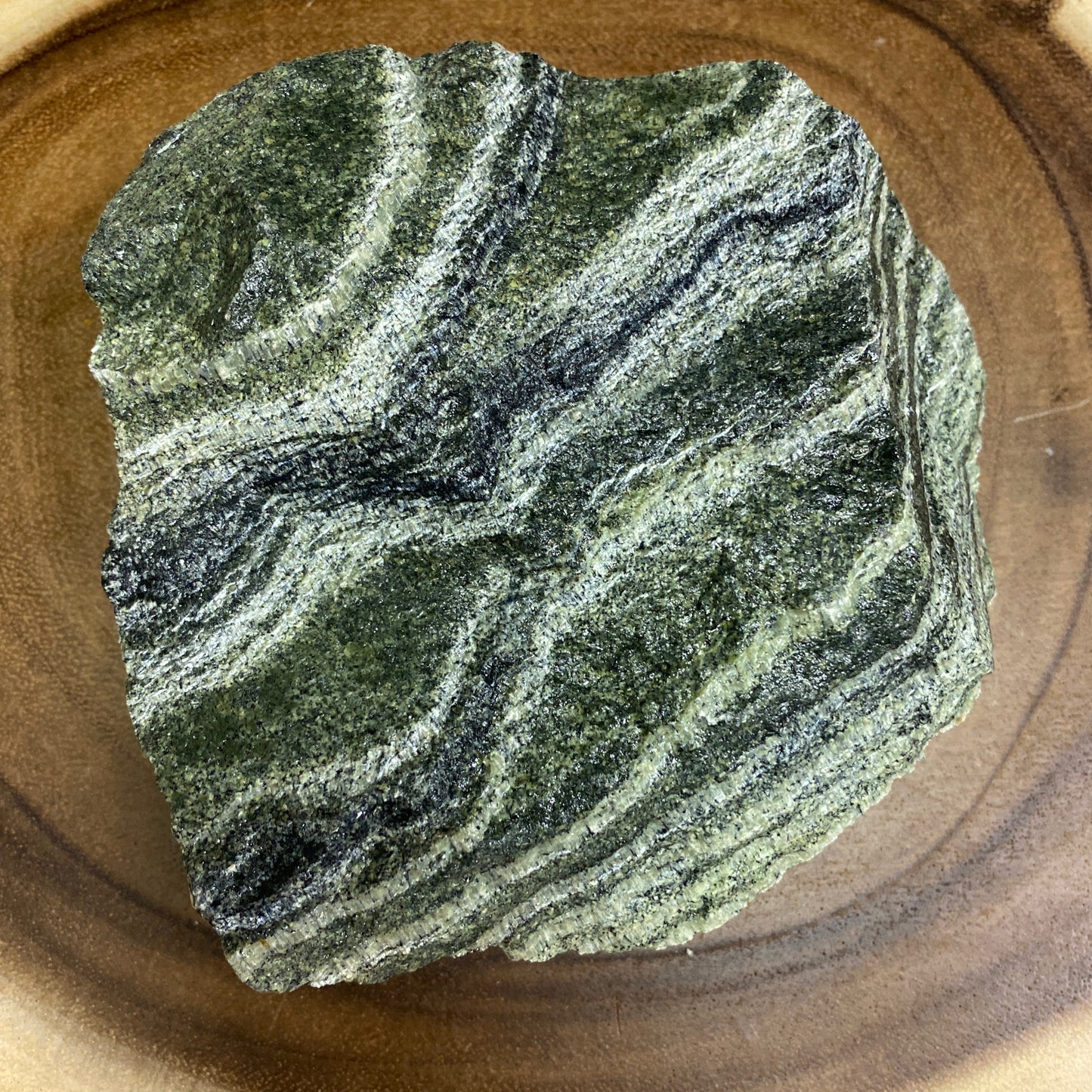 Jasper, Green Zebra (Raw)