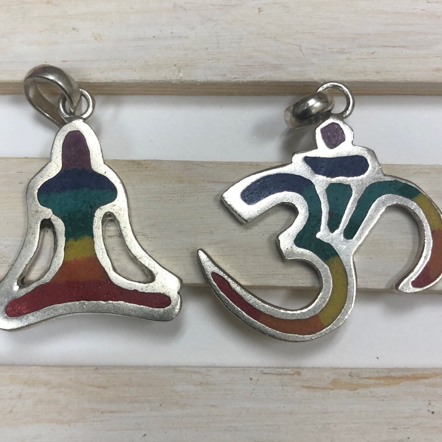 Silver Tibetan Pendants