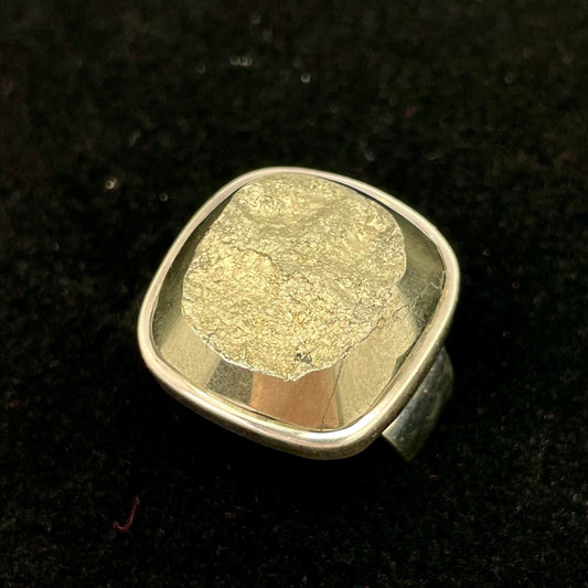 Pyrite Ring (Rectangle / Square)