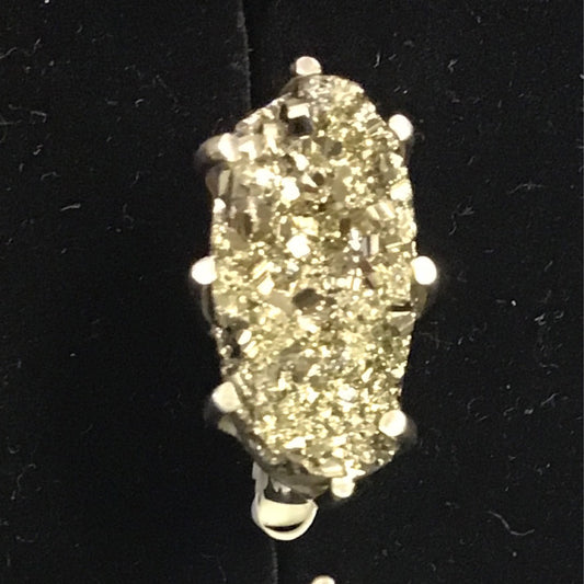 Pyrite Ring (thin band)