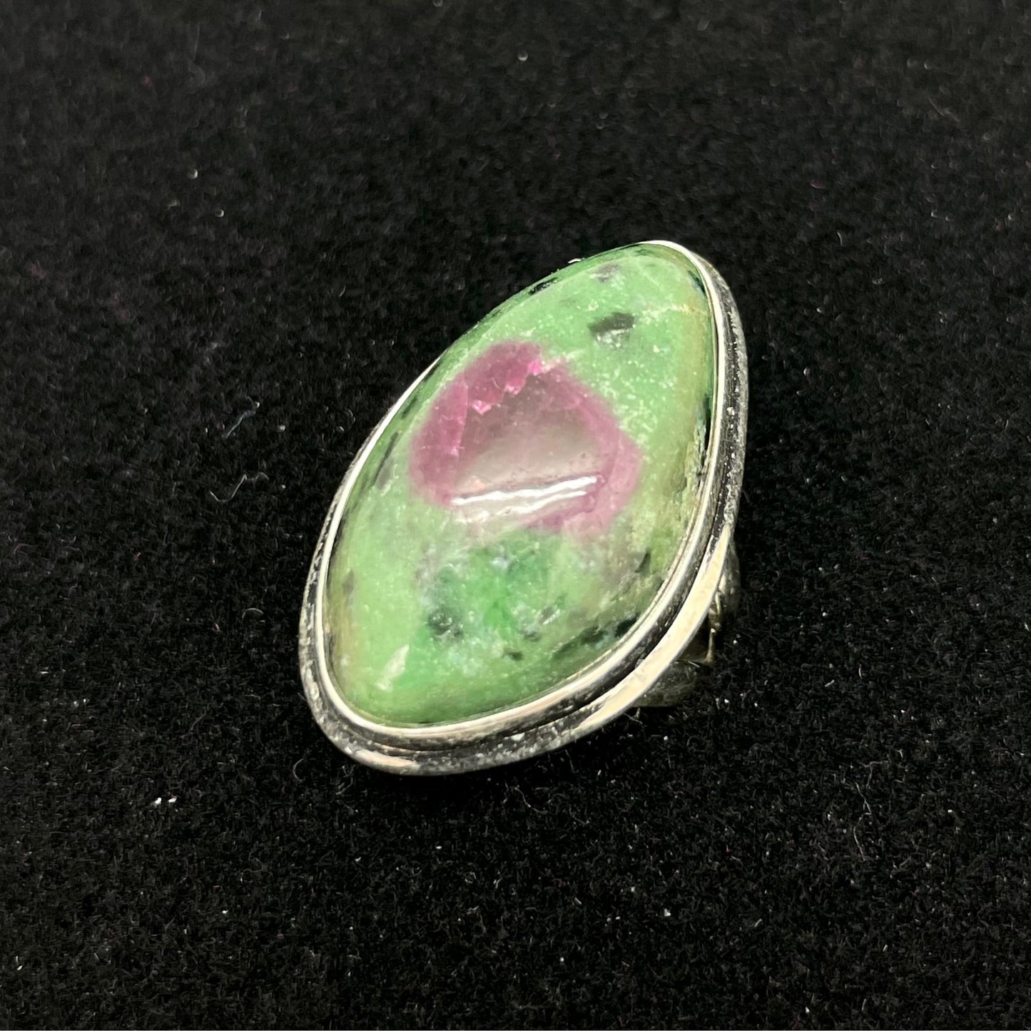 Ruby Zoisite Ring (Abstract)
