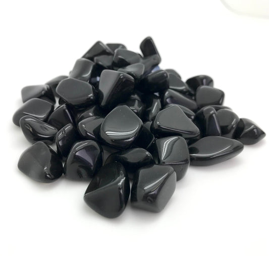 Onyx, Black (Tumbled)