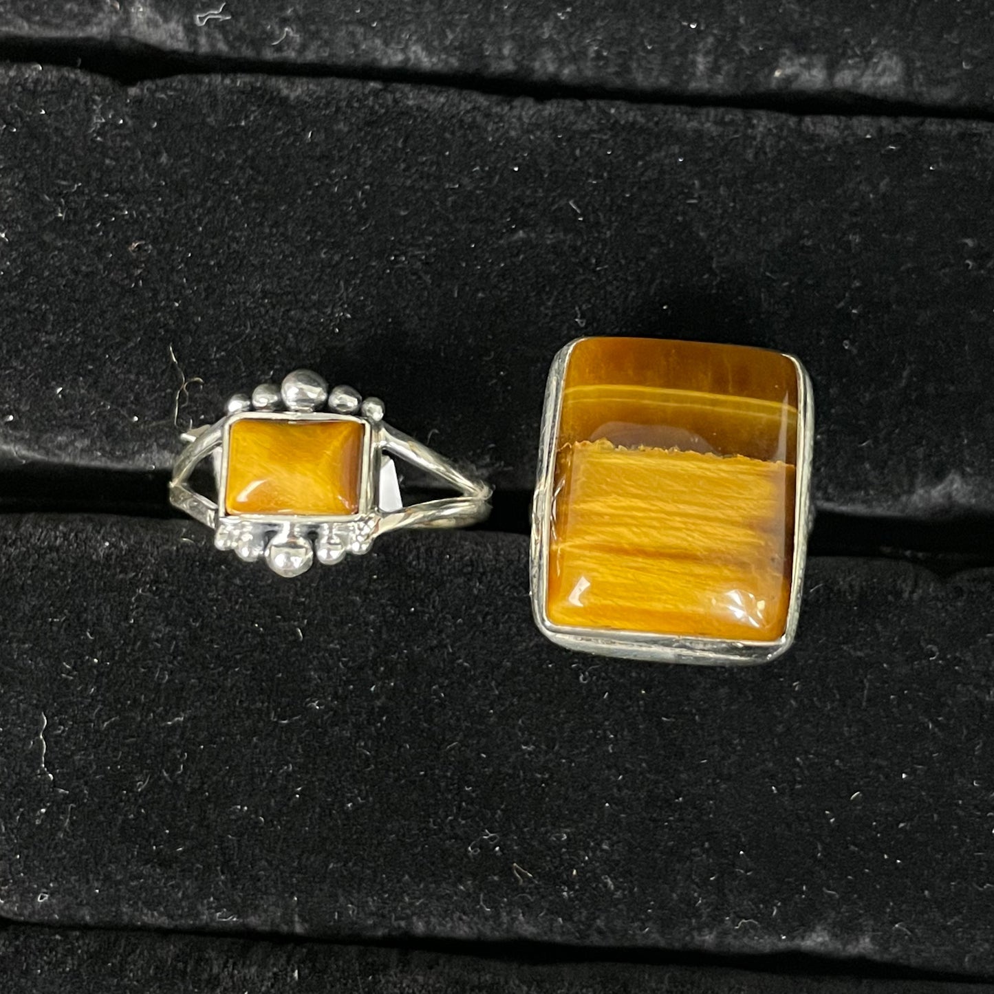 Tigers Eye Ring (Rectangle / Square)