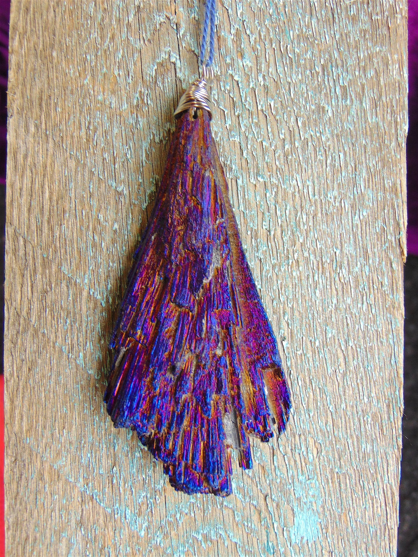 Purple Kyanite Pendant
