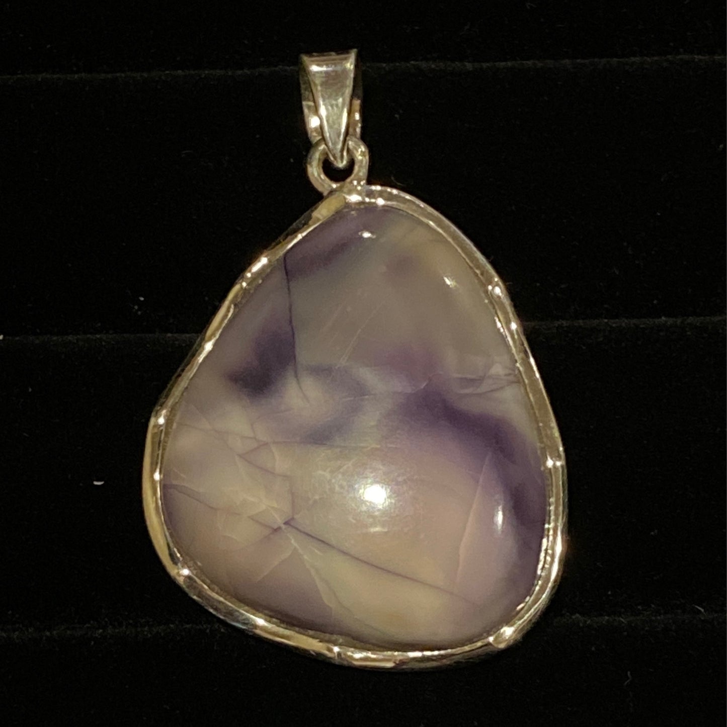 Tiffany Stone Pendant .925 Silver