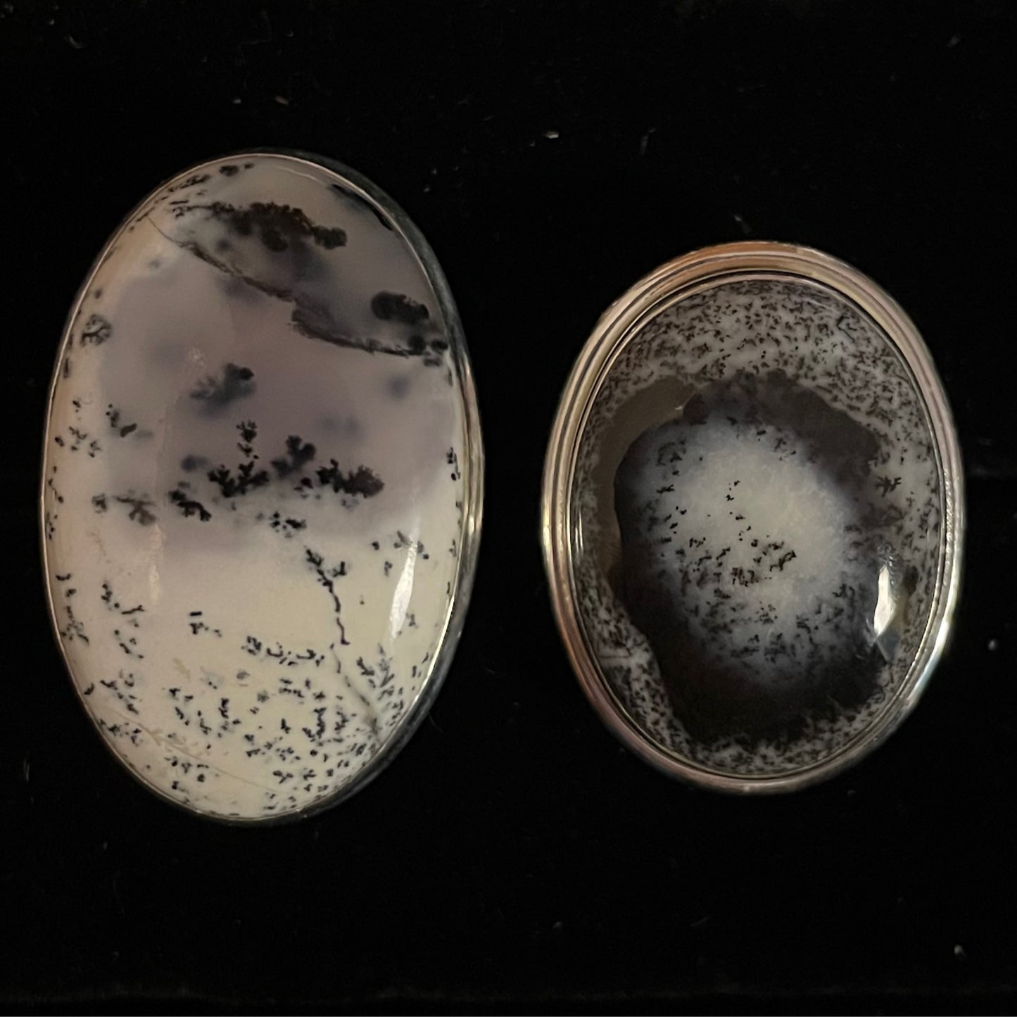Dendritic Opal Agate (Oval)