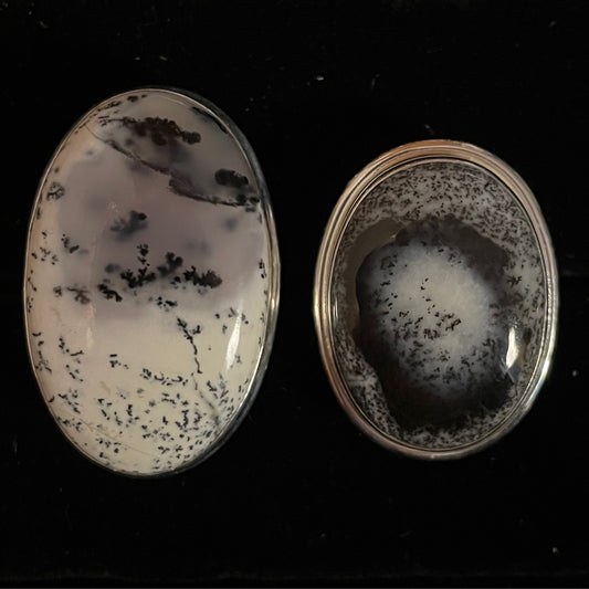 Dendritic Opal Agate (Oval)