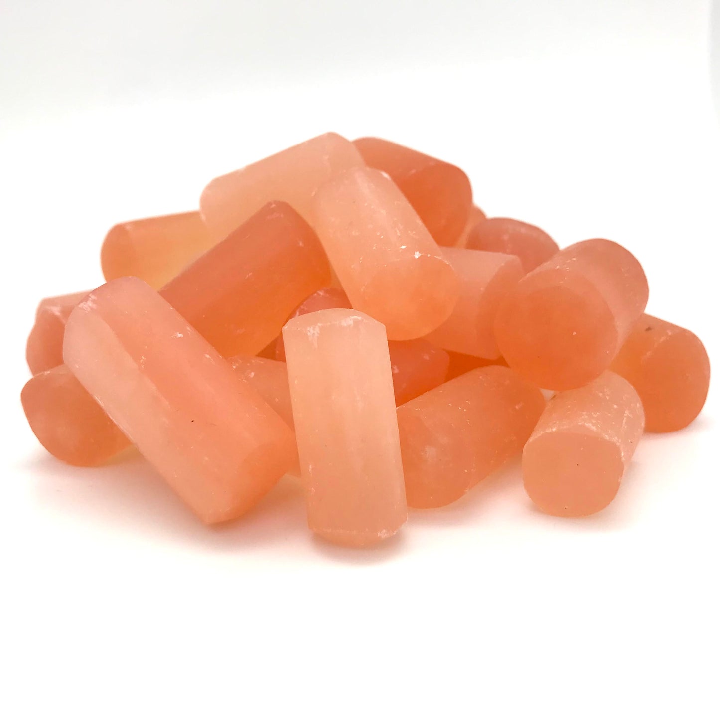 Selenite, Orange (Tumbled)