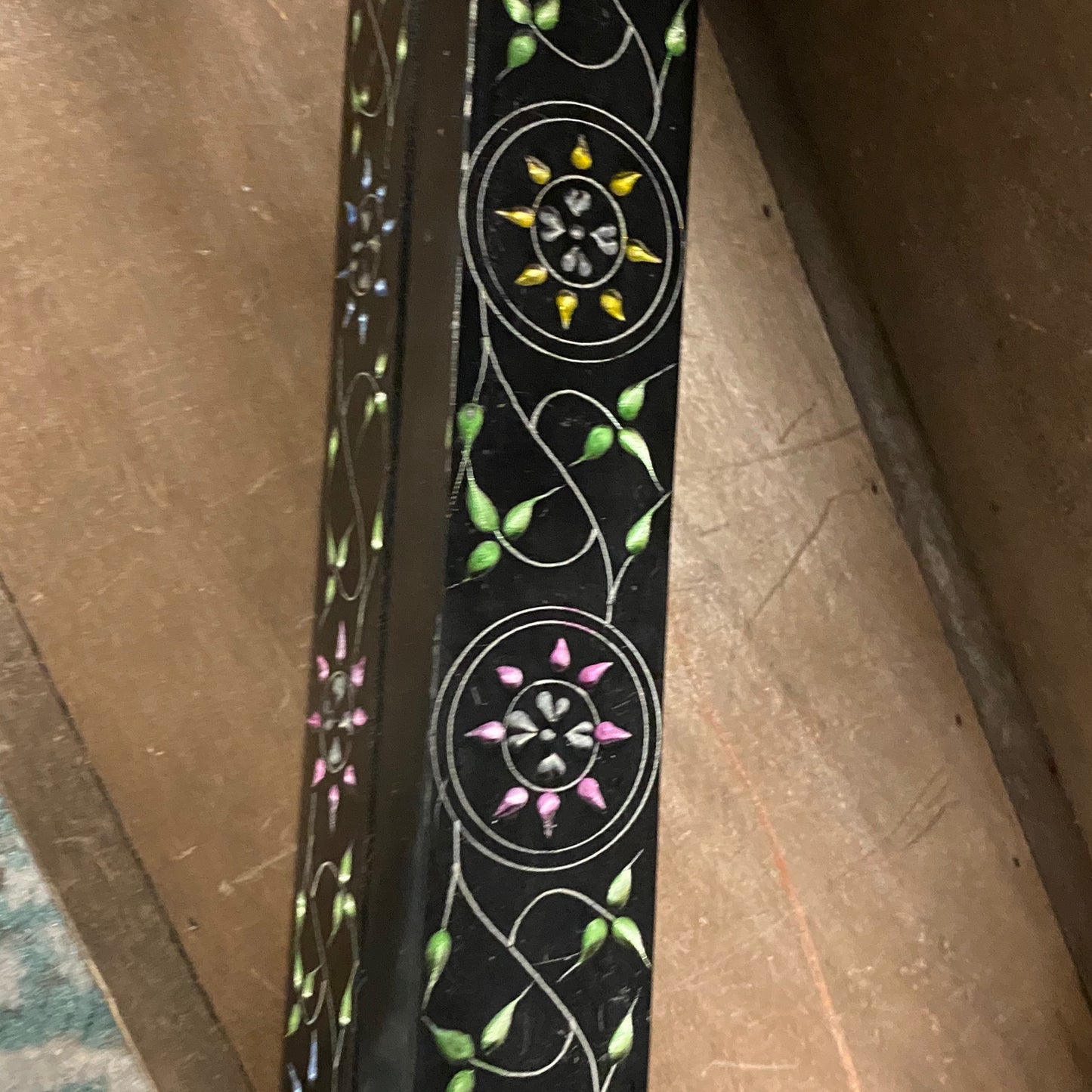 Soapstone Incense Box & Cylinder with Flowers