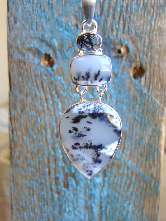 Merlinite Pendant