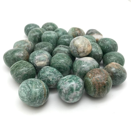 Fuchsite, Green (Tumbled)