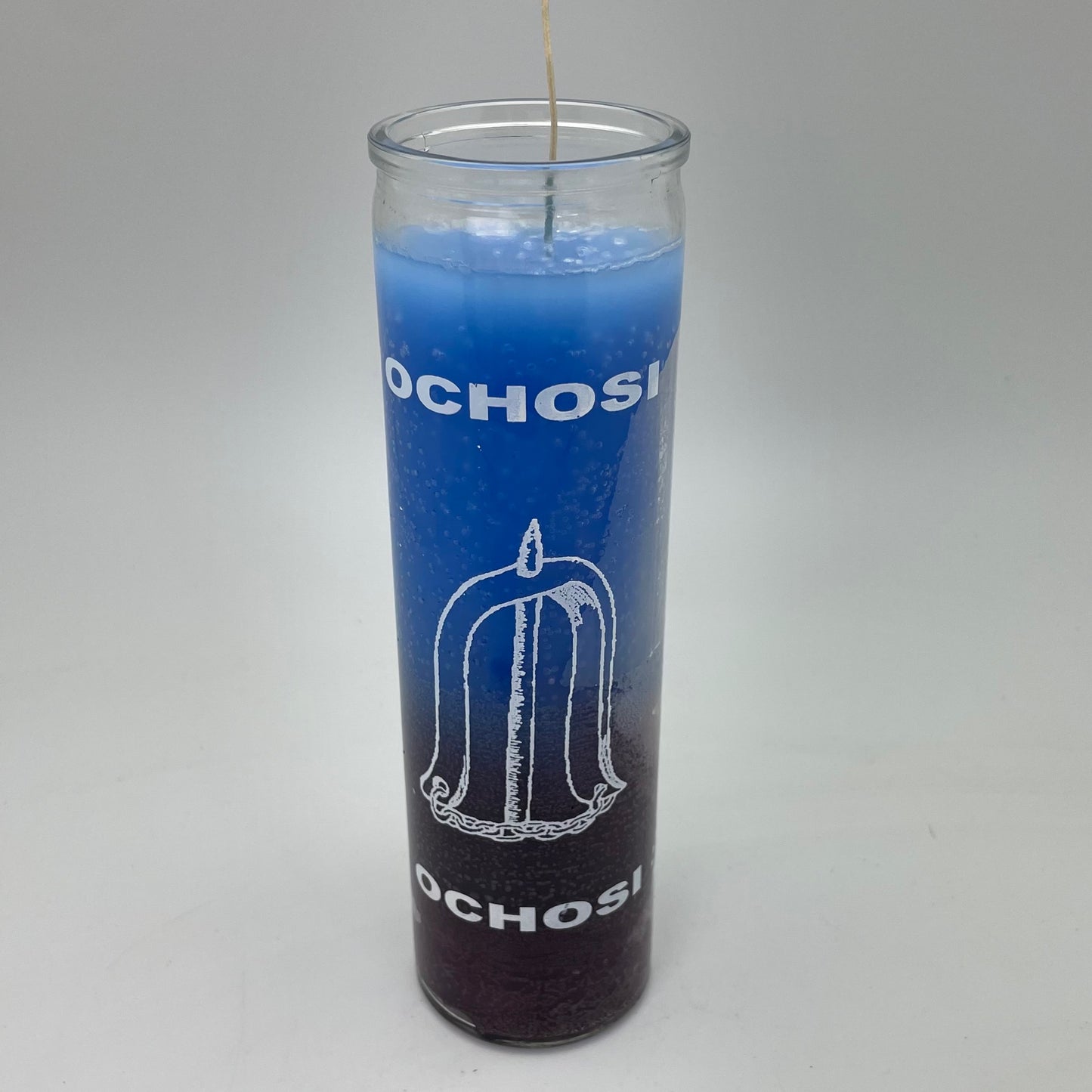 7 Day Orisha Ochosi Candle (Blue/Purple)