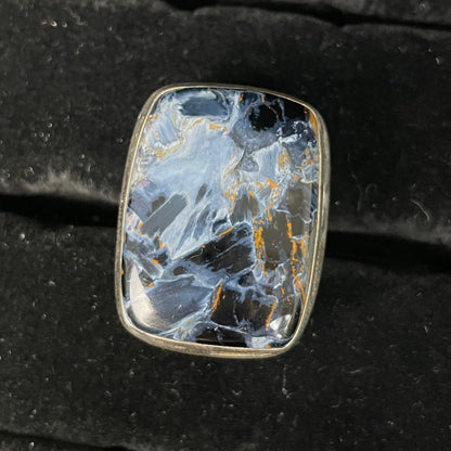 Pietersite Ring (Rectangle / Square)