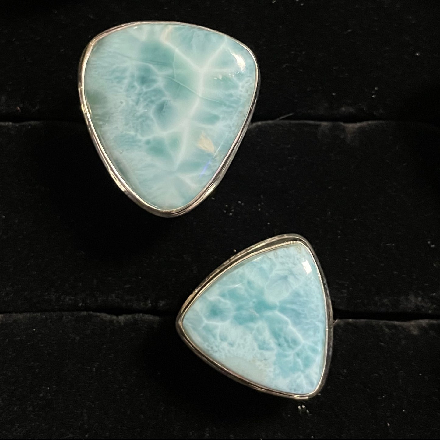 Larimar Ring (Triangle)
