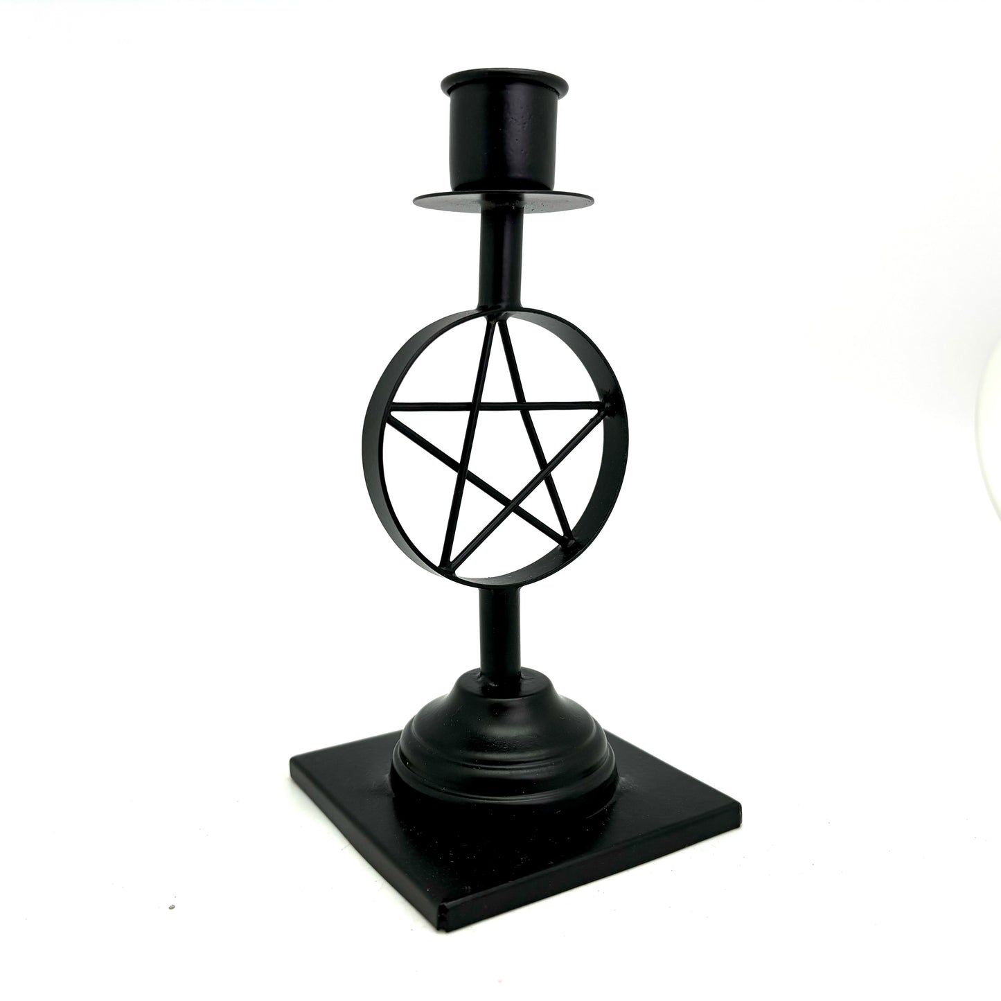 Iron Pentacle Candle Holder