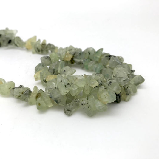 Prehnite Crystal Chip Necklace