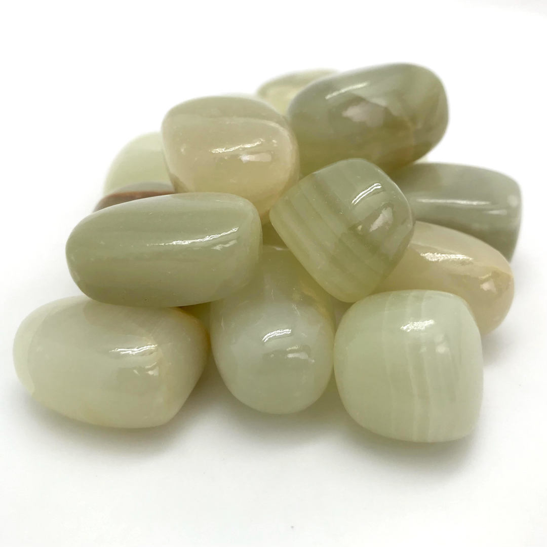 Green Lemon Onyx (Tumbled)