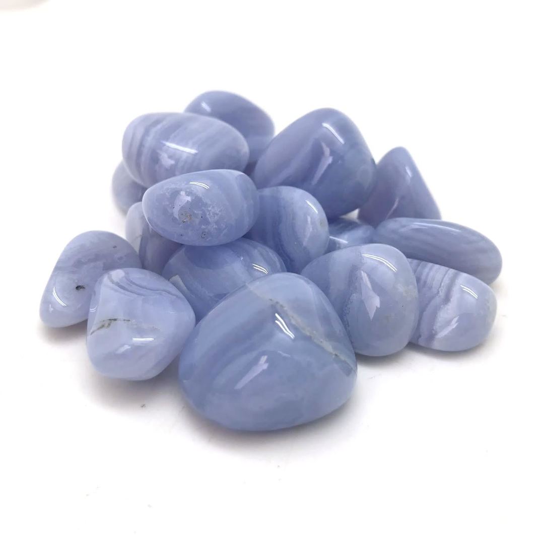 Agate, Blue Lace (Tumbled)