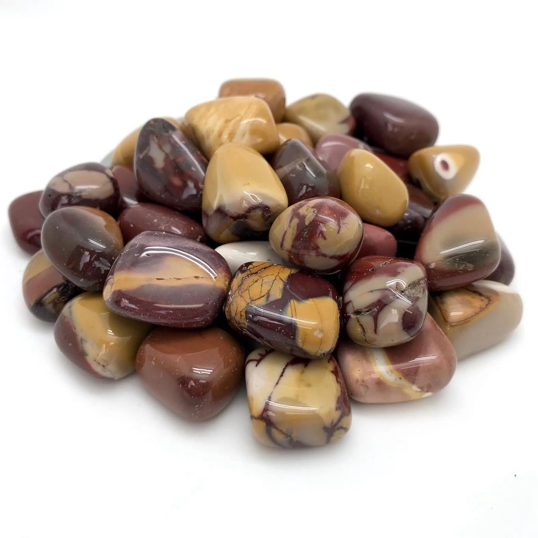 Jasper, Mookaite (Tumbled)