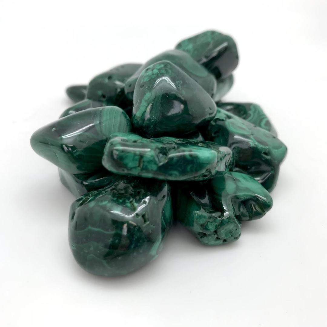 Malachite, Green HQ (Tumbled)