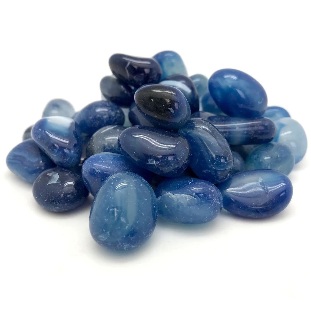 Onyx, Blue (Tumbled)