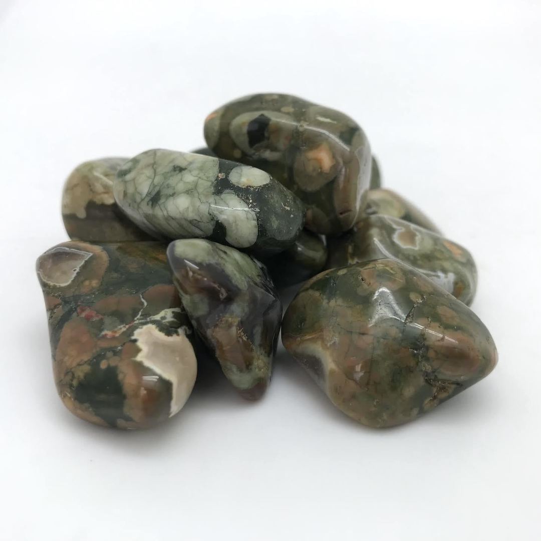 Jasper, Rainforest (Tumbled)