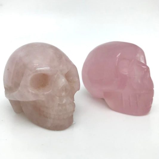Rose Quartz (Crystal Skull)