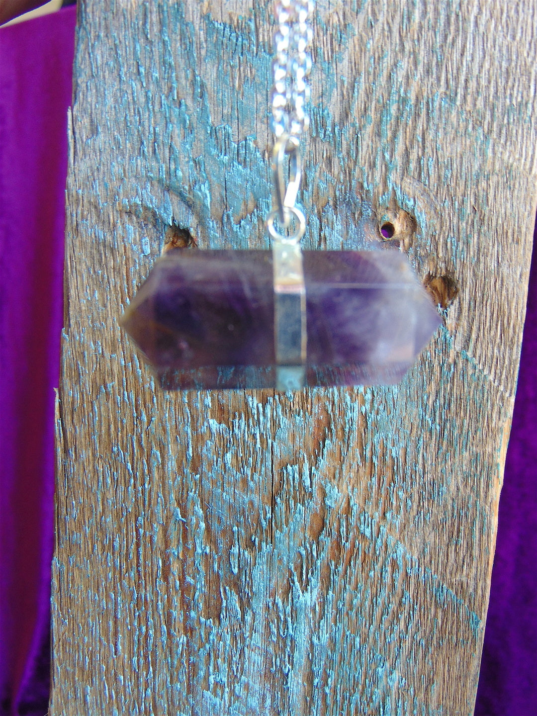 Side Pendant Assorted Crystals Pendant