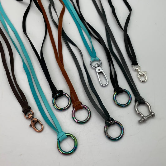 Assorted Adjustable Leather Necklaces with Clasp