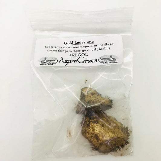 Lodestone, Gold (Raw)