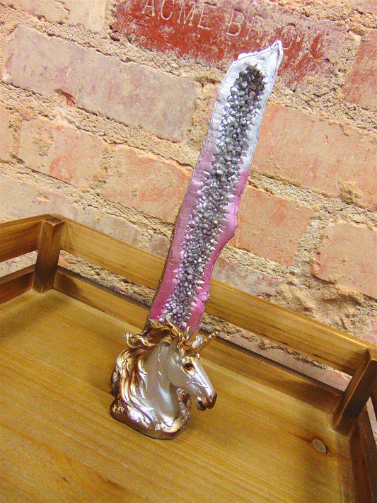 Standing Unicorn Incense Holder