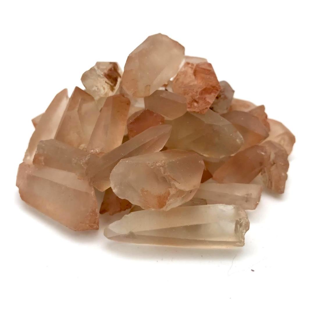 Tangerine Lemurian Quartz (Points)