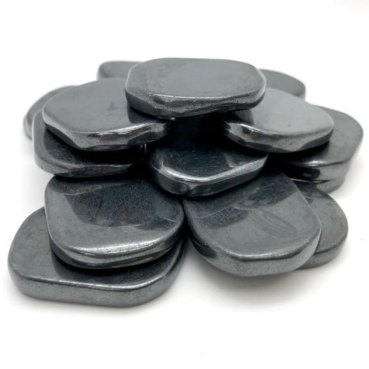 Hematite (Flat Worry Stone)