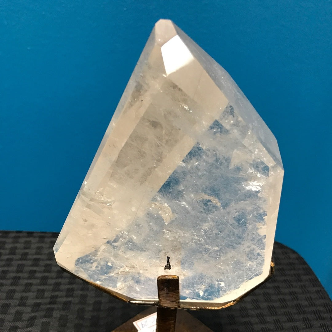 Quartz, Clear Specimen with stand