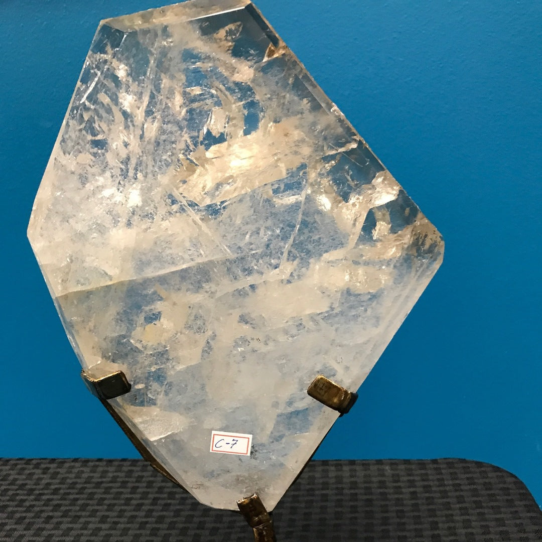 Smoky Quartz with Stand (Polished Specimen)
