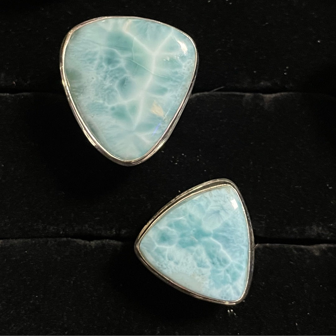 Larimar Ring (Triangle)