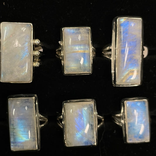 Moonstone Ring (Rectangle / Square)