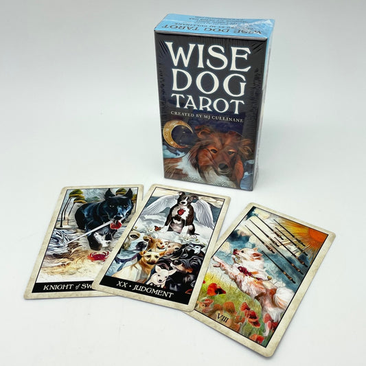 Wise Dog Tarot by MJ Cullinane